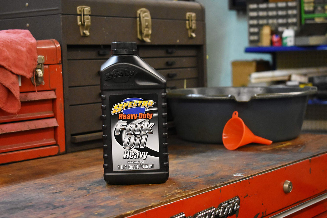 Spectro Performance Oils R.HDFOH Heavy Duty Fork Oil Heavy (SAE 40, 1 Quart)