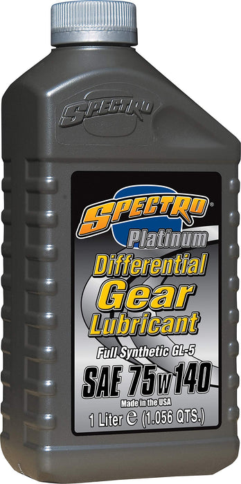 Spectro L.75W1405 Platinum Differential Full Syn - 75W140-1lt. - 12/Case