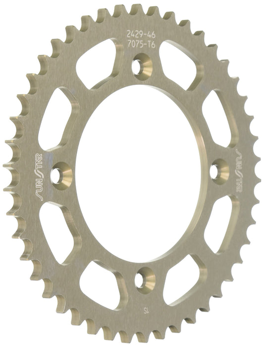 Sunstar 5-242946 Works Triplestar 46-Teeth 428 Chain Size Rear Aluminum Sprocket