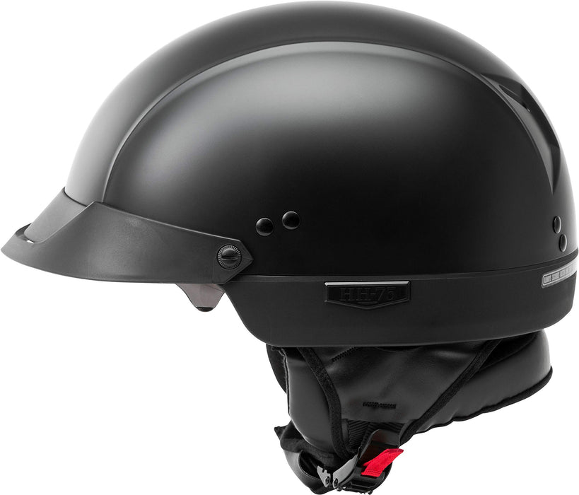 GMAX HH-75 DOT Approved Half Helmet for Motorcycle, Moped, Scooter and More