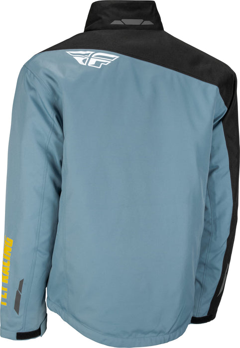 Fly Racing 2023 Aurora Jacket (Blue/Yellow, XX-Large)