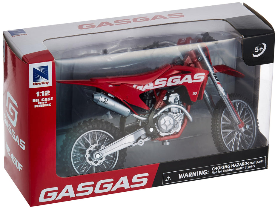 New-Ray GasGas MC 450F 1/12 Scale Diecast Motorcycle Model by NewRay 58293