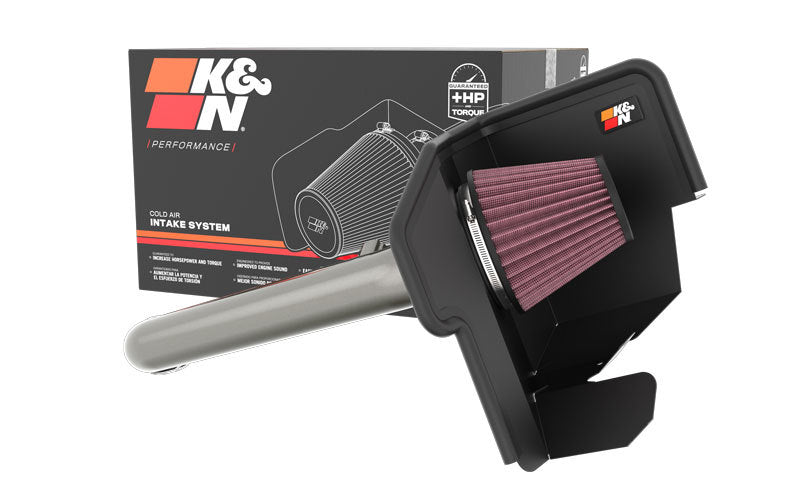 K&N 2022 Compatible with Nissan Frontier V6 3.8LPerformance Air Intake System 77-6018KC