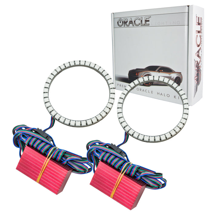 Oracle compatible with Jeep Wrangler JK 07-17 LED Waterproof Halo Kit ColorSHIFT SEE WARRANTY 3943-330