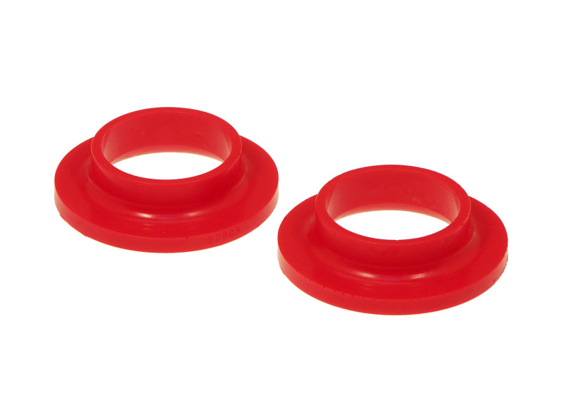 Prothane Universal Coil Spring Isolators Pair Red 19-1706