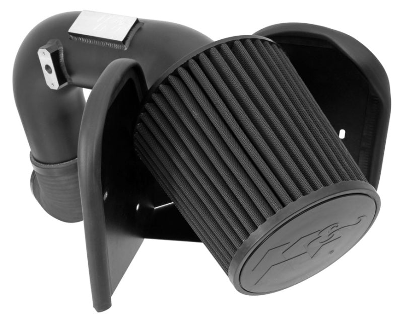 K&N 03-07 Compatible with Dodge Ram Pickup 2500/3500 5.9L DSL Black Performance Intake Kit 71-1532