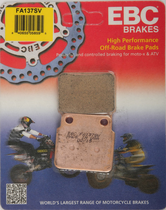 EBC Brakes FA137SV Disc Brake Pad Set