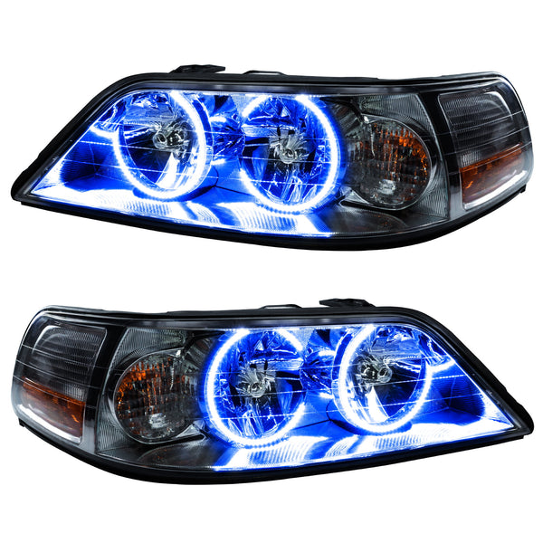 Oracle Lighting 2005-2011 Lincoln Towncar Pre-Assembled Led Halo Headlights Mpn: 7085-002