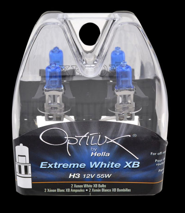 Hella H3 12V 55W Xen White XB Bulb (Pair) H71071312