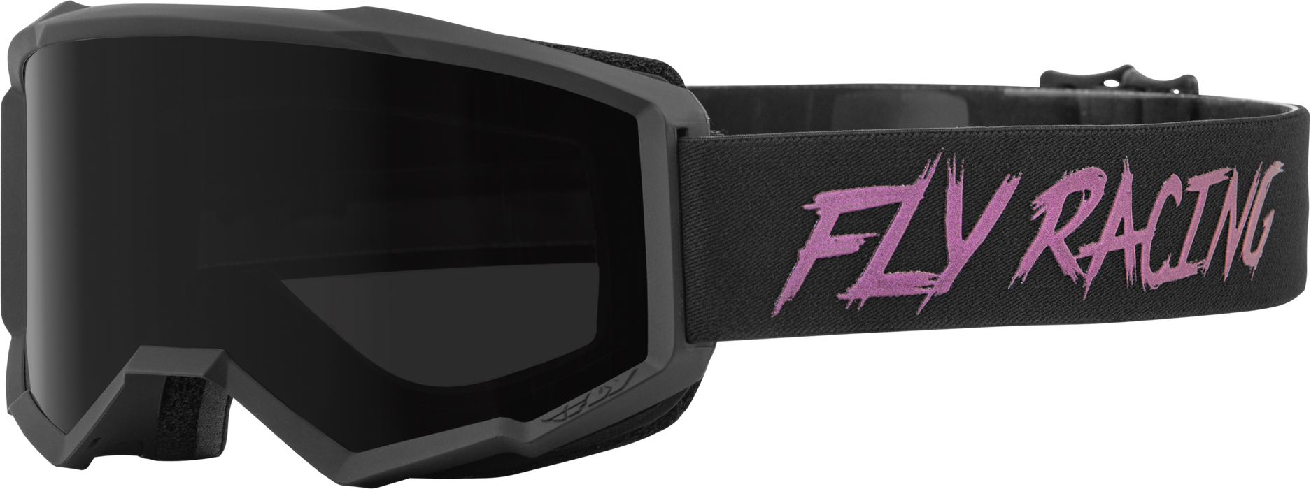 Fly Racing 37-51671 Zone W/C Goggle Black/Fusion W/Dark Smoke Hydrophoc Lens