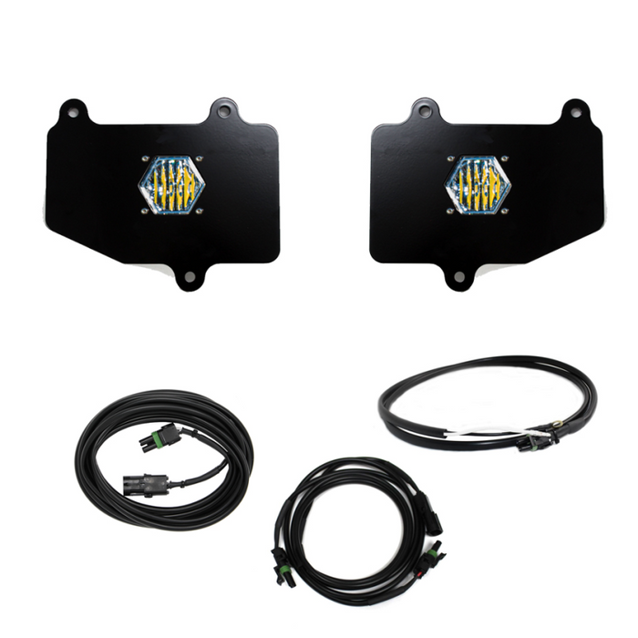 Baja Designs 18+ compatible with Jeep Wrangler JT Dual S1 Reverse Kit w/ Upfitter 447652UP