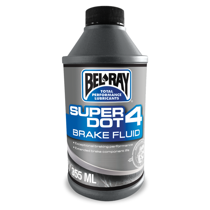 Bel-Ray 840-2701 Super Dot 4 Brake Fluid 355Ml