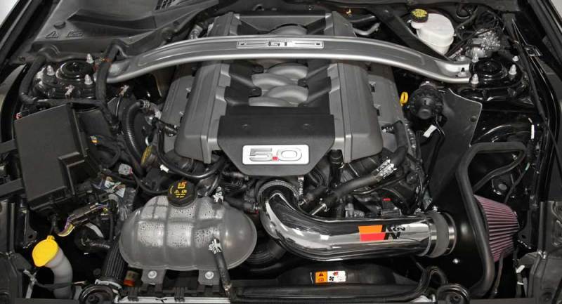 K&N 2015 Ford Mustang GT 5.0L V8 Typhoon Intake Kit 69-3535TP