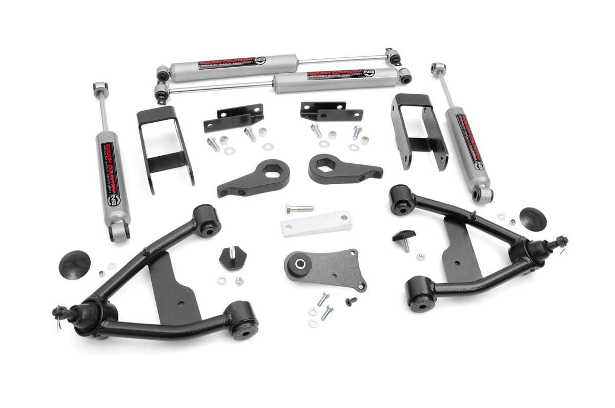 Rough Country 2.5 Inch Lift Kit Fits Chevy/GMC S10 Blazer/S10 Truck/S15 Jimmy/Sonoma 4WD 24230