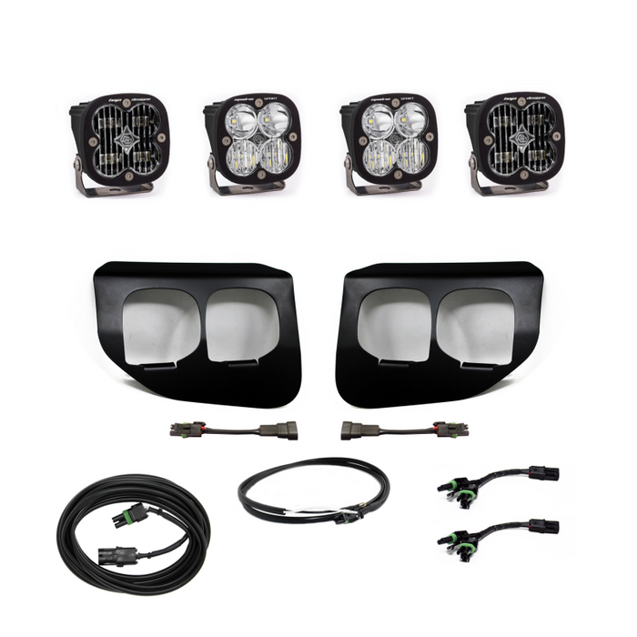 Baja Designs Ford Super Duty (20-On) Fog Lights Dual FPK SAE/Sport DC Baja Designs w/Upfitter 447738UP