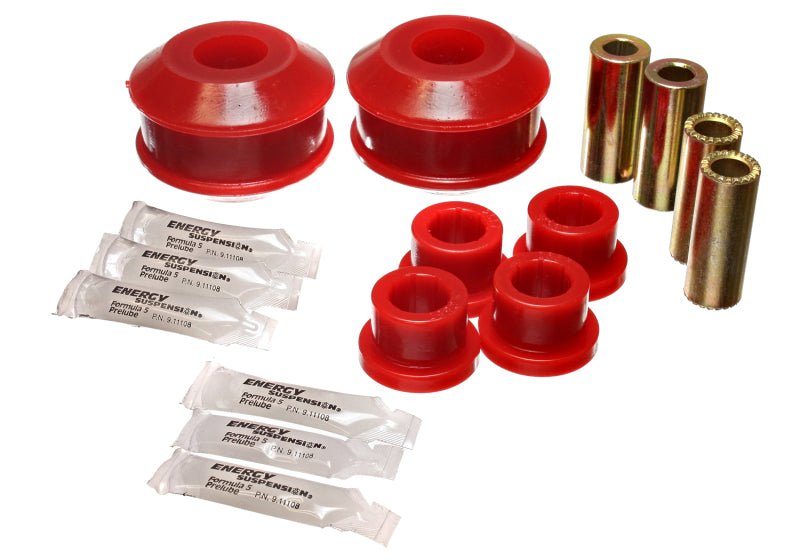 Energy Suspension 03-05 Mitsubishi Lancer EVO 8 Red Front Control Arm Bushing Set 5.3133R