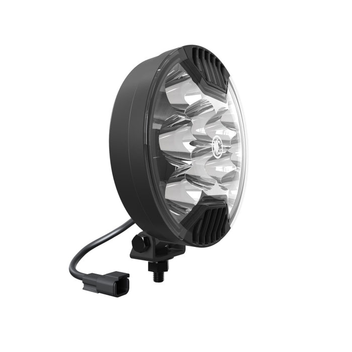 KC HiLiTES SlimLite 6in. LED Light 50w Spot Beam (Pair Pack System) Black 100