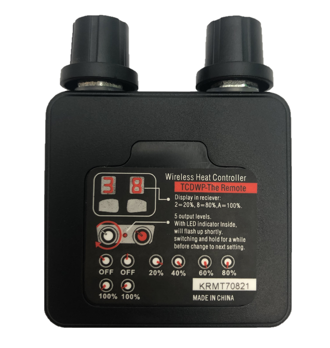 California Heat 12V Wireless Remote for Digital Controller