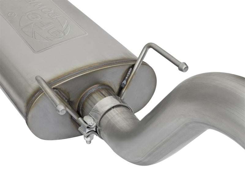 aFe MACHForce XP Cat-Back SS Exhaust w/ Polished Tips 16 Toyota Tacoma V6-3.5L 49-46026-P