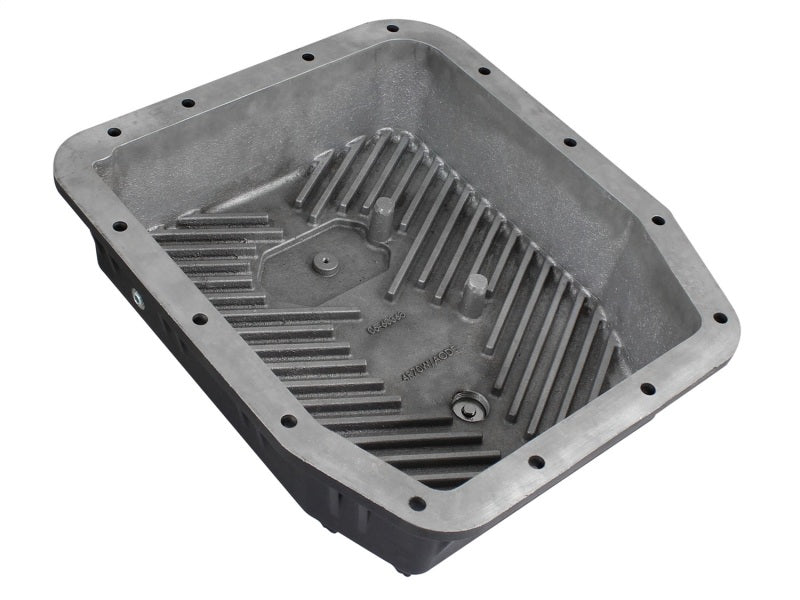 afe Transmission Pan (Black); Ford Trucks 94-08 AODE 46-70222