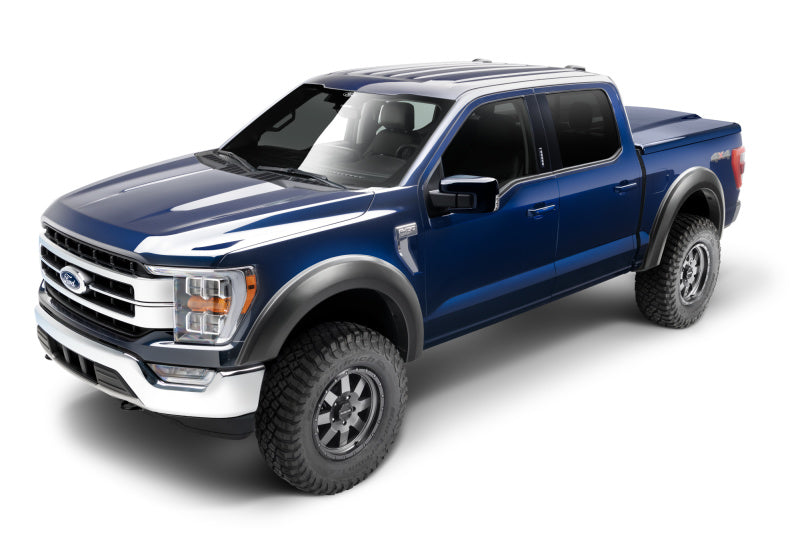 Bushwacker 2021 Ford F-150 (Excl. Lightning) Extend-A-Fender Style Flares 4pc Black 20964-02