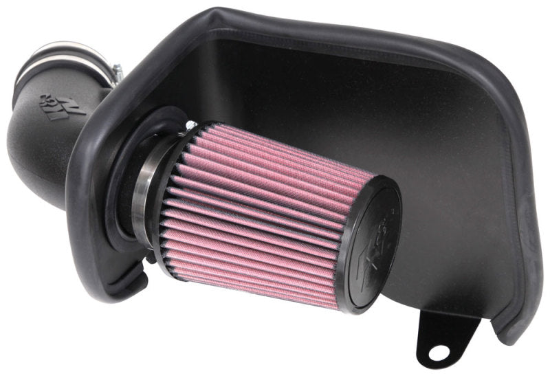 K&N 19-20 compatible with Jeep Cherokee V6-3.2L Aircharger Performance Intake 63-1585