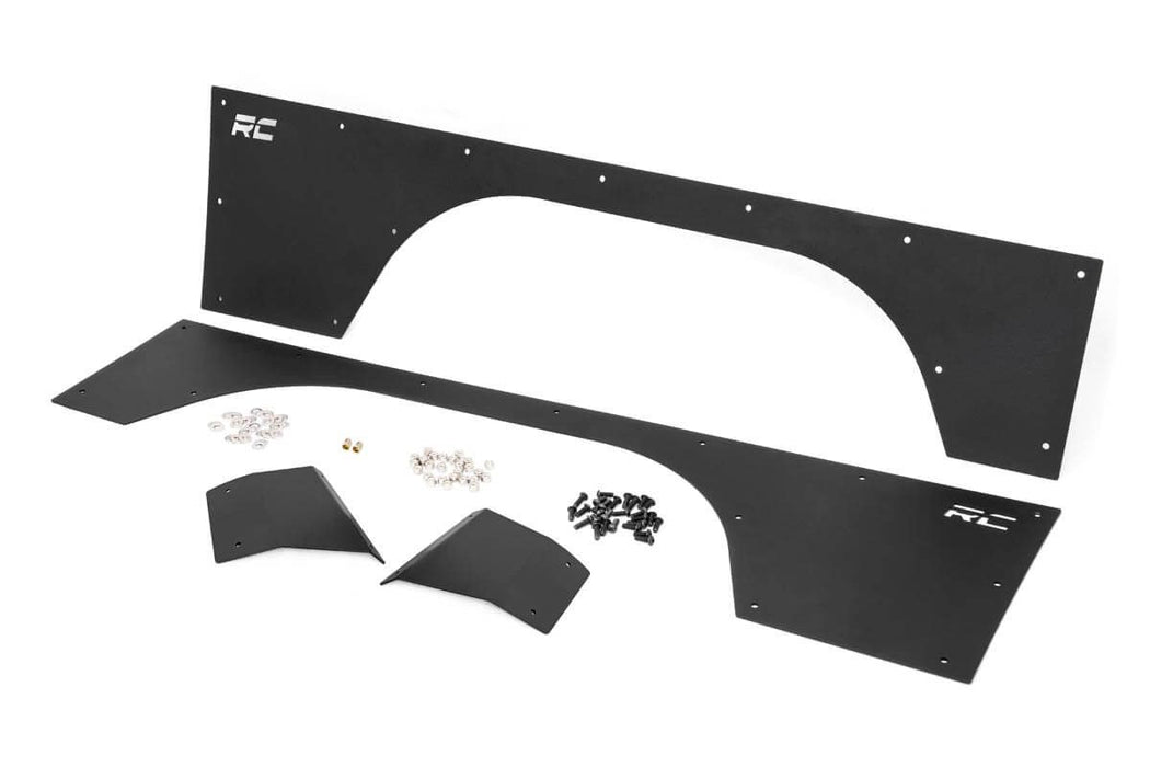 Rough Country Fender & Quarter Panel Armor Front Combo compatible with Jeep Cherokee Xj (84-96) 10577