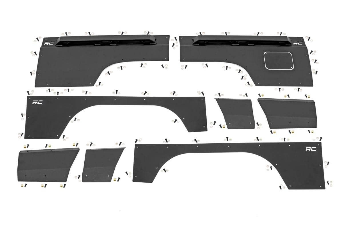 Rough Country Full Body Armor Fr & Rr Combo Fits Jeep Cherokee Xj 2WD/4WD (97-01) 10581