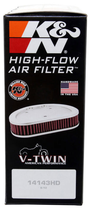 K&N Engine Air Filter: High Performance, Powersport Air Filter: Fits 2008-2016 HARLEY DAVIDSON (Switchback, Non-US, Fat Bob, Dyna Low Rider, Wide Glide, Super Glide Custom, Street Bob) HD-9608