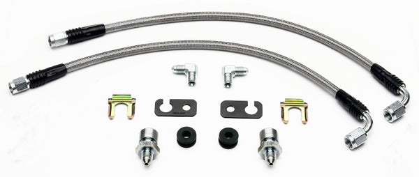 Wilwood Flexline Kit Front 2008 Toyota Matrix w/ SL6 Caliper 220-10804