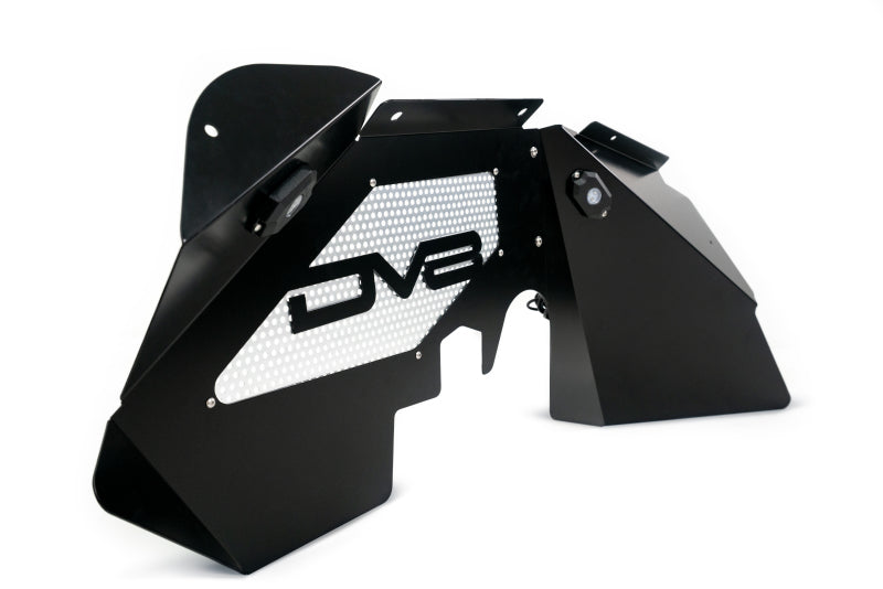 Dv8 Offroad Front Aluminum Inner Fender & Rock Lights For 07-18 compatible with Jeep