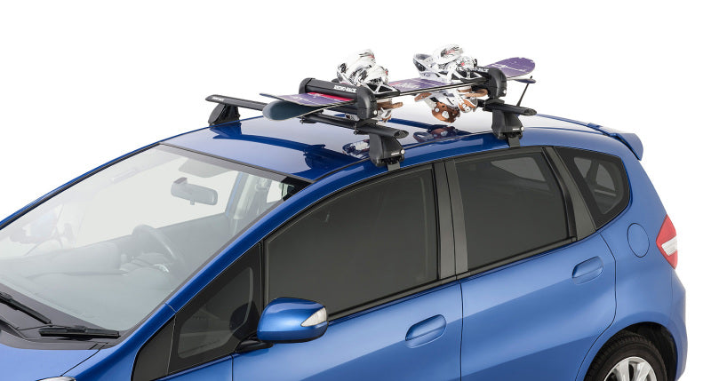 Rhino-Rack Universal Ski/Snowboard Carrier Fits 3 Pairs of Skis or 2 Snowboards Black 573