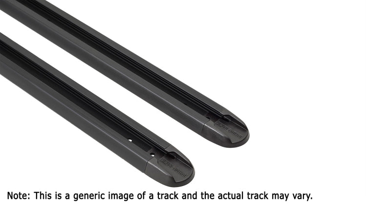 Rhino-Rack RTV Tracks w/Hardware & End Caps 50.4in Pair RTV128