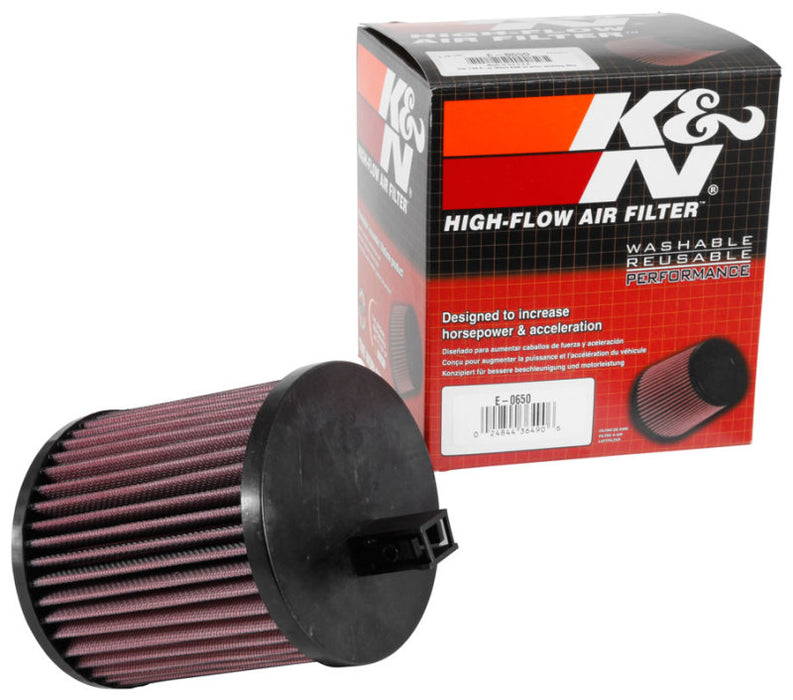 K&N 2016 Cadillac ATS-V V6-3.6L F/l Drop In Air Filter Replacement Air Filter E-0650