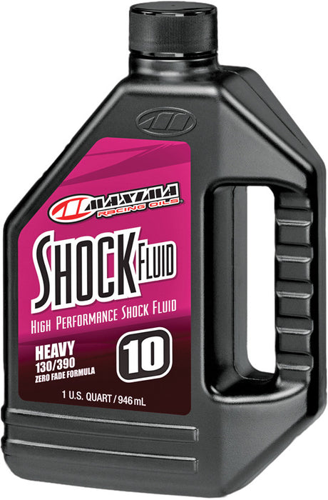 Maxima (58901H) 130/390 Heavy Grade 10WT Zero Drag Formula Racing Shock Fluid - 1 Quart