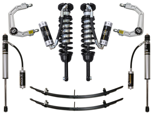 ICON 05-15 Toyota Tacoma 0-3.5in/2016+ Toyota Tacoma 0-2.75in Stg 4 Suspension System w/Billet Uca K53004