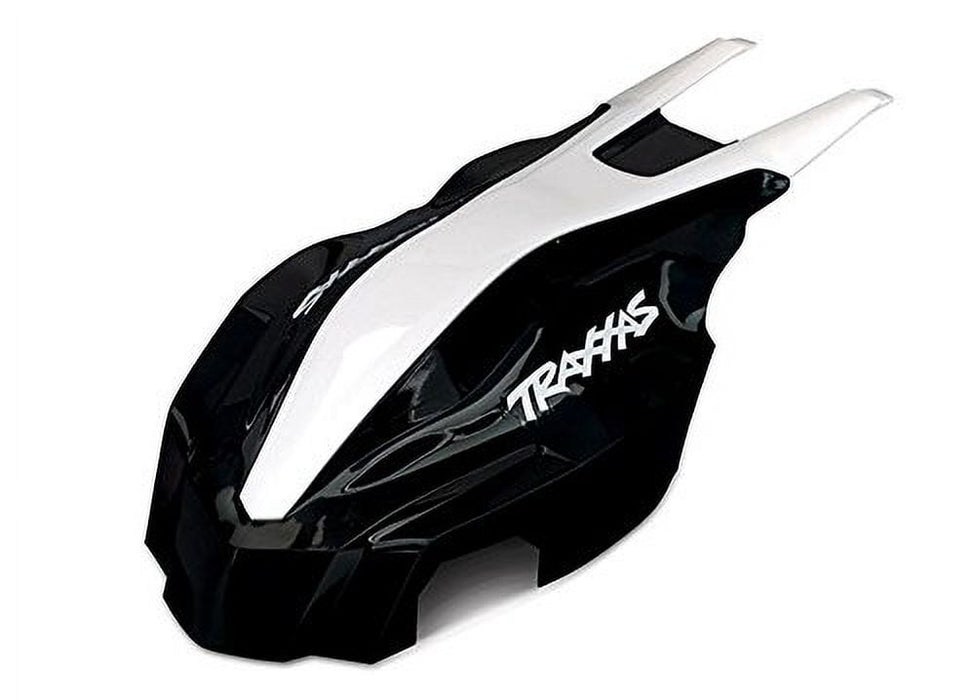 Traxxas 7913 Aton Front Canopy, Black/White