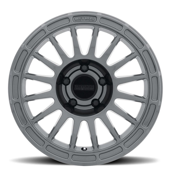 Method MR314 17x7.5 +30mm Offset 5x108 63.4mm CB Gloss Titanium Wheel MR31477549830