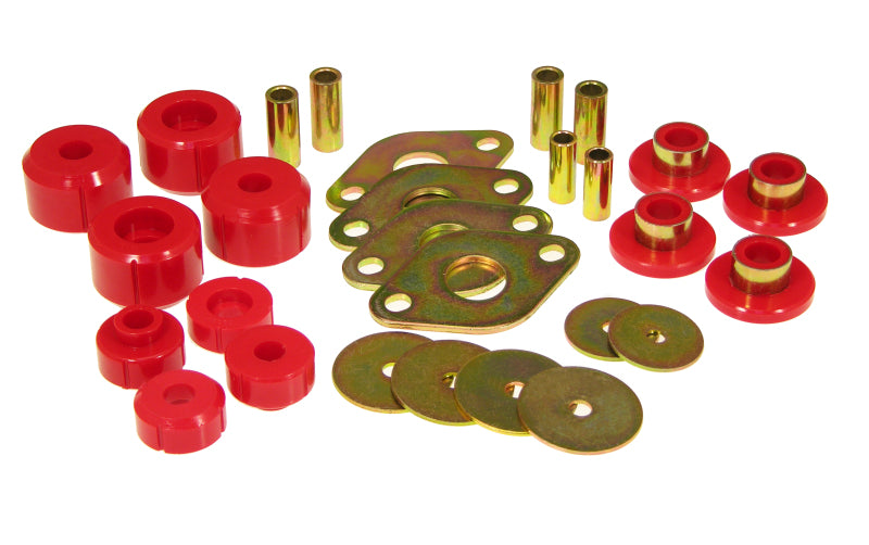 Prothane 95-00 Toyota P/U 2/4wd Body Mount Kit Red 18-103