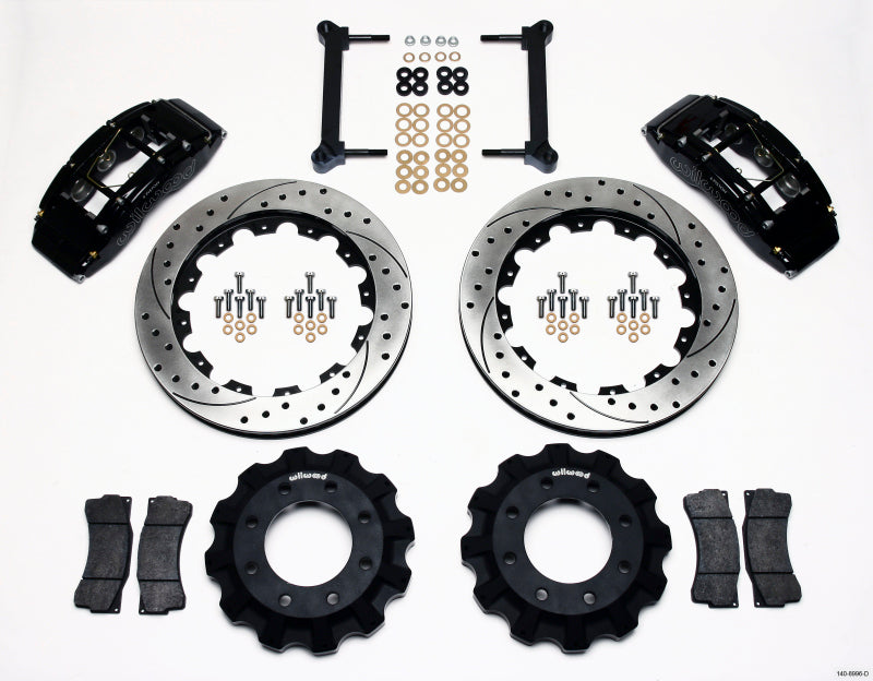 Wilwood TC6R Front Kit 16.00in Drilled 1999-2010 GM H2 Truck/SUV 2500 140-8996-D