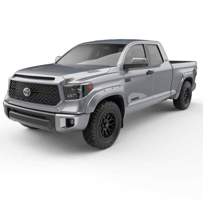 EGR 14+ Toyota Tundra Bolt-On Look Color Match Fender Flares Set Silver Sky 795494-1D6