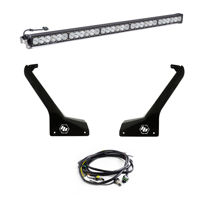 Baja Designs compatible with Jeep JL/JT Roof Bar LED Light Kit 50in OnX6+ 447666