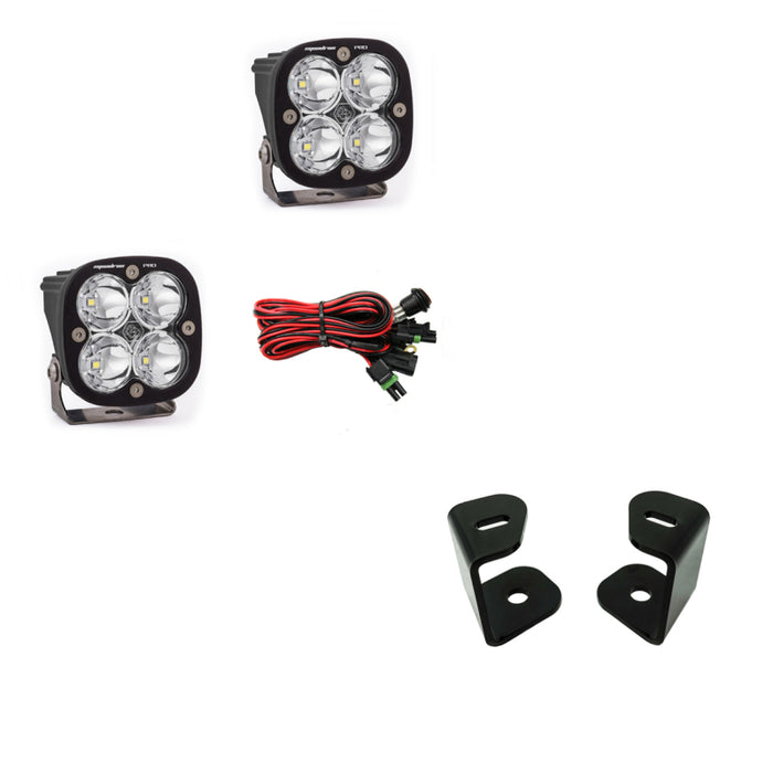 Baja Designs 09-19 Compatible with Dodge Ram 1500 A-Pillar Kit Squadron Pro 447522