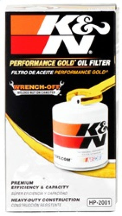 K&N Oil Filter OIL FILTER; AUTOMOTIVE HP-2001