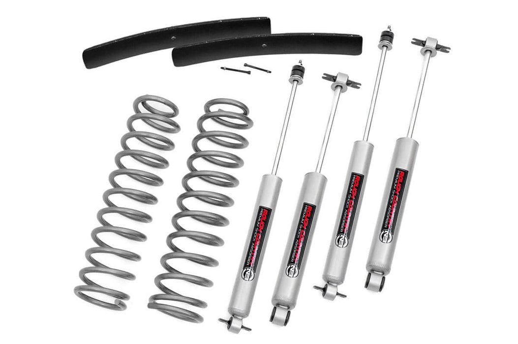 Rough Country 3 Inch Lift Kit compatible with Jeep Comanche Mj 2Wd/4Wd (1986-1992) 62530