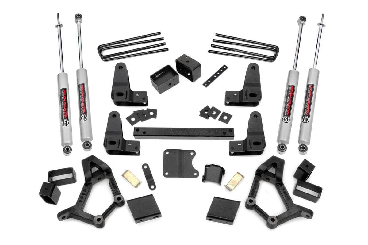 Rough Country 4-5 Inch Lift Kit Fits toyotaTruck Standard Cab 4WD (1989-1995) 734.20