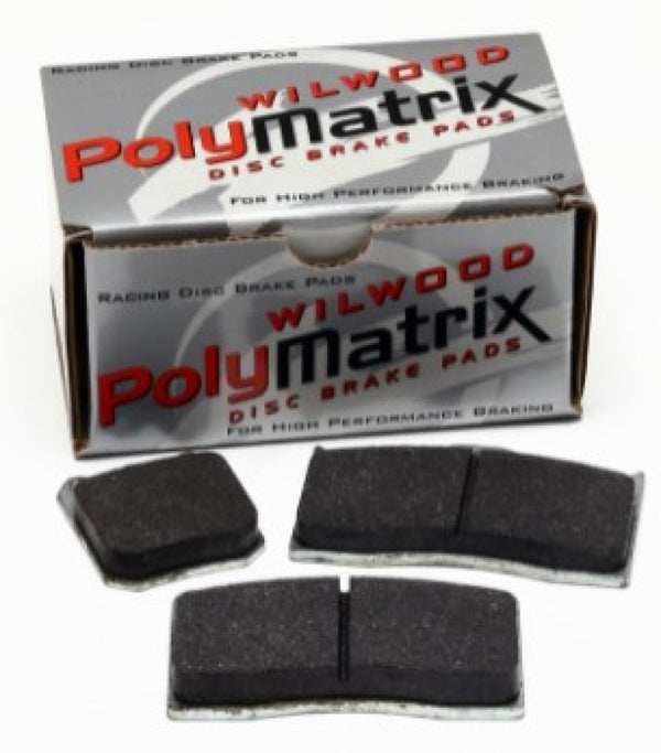 Wilwood PolyMatrix Pad Set 6812 E DLS DLS Floater DPS 3 Hole 15E-9820K