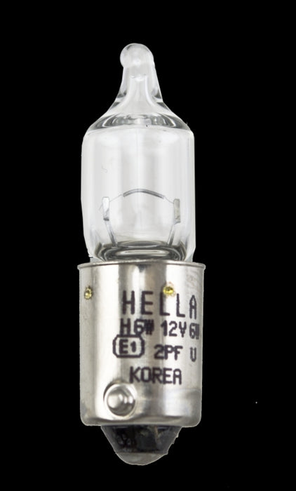 Hella Bulb H6W 12V 6W BAX9s T2.75 H6W