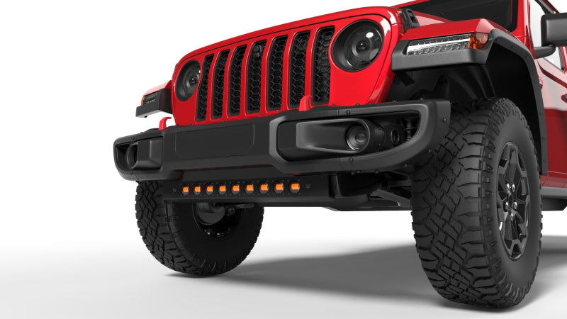 ORACLE Lighting 18-22 compatible with Jeep Wrangler JL Skid Plate w/ Integr LED Emitters Amber SEE WARRANTY 5883-005