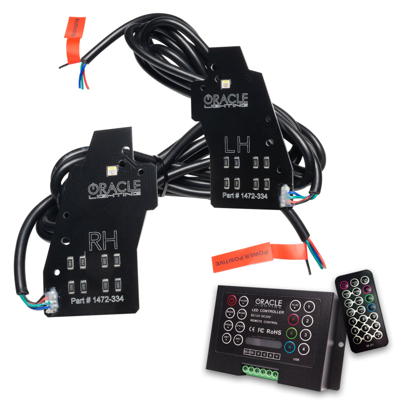 Oracle 20-22 Ford Explorer Dynamic RGB Headlight DRL Kit - w/ 2.0 Controller SEE WARRANTY 1472-333